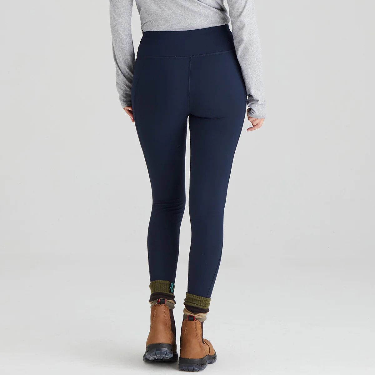 Women's Infinity Leggings Navy - Image 4