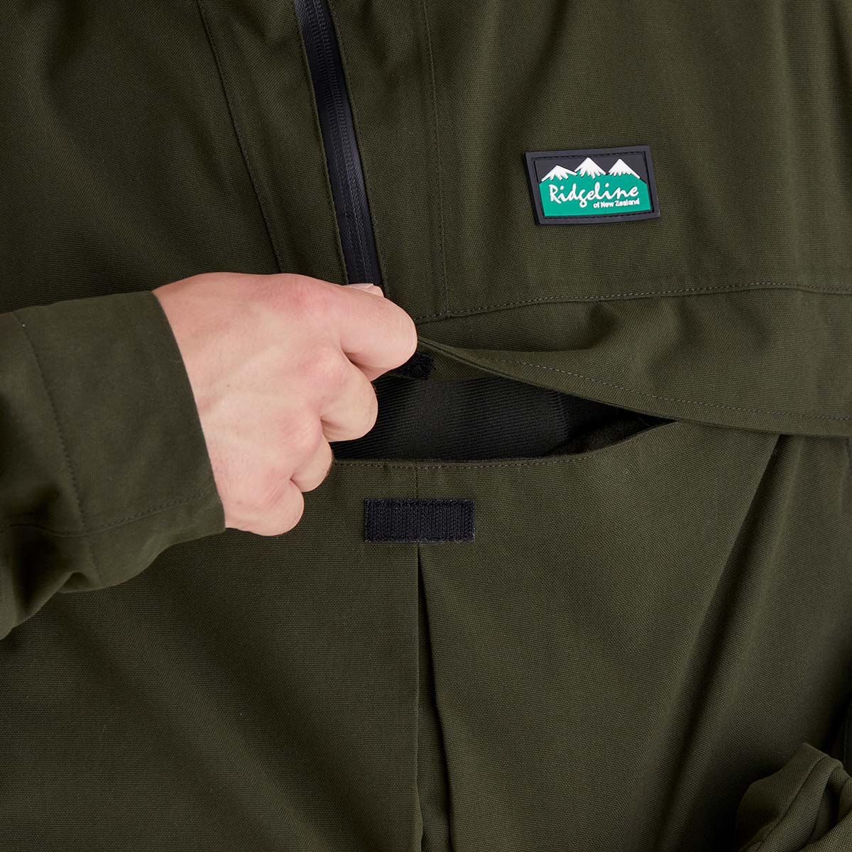 Men's Cambrian Smock Deep Forest - Image 4
