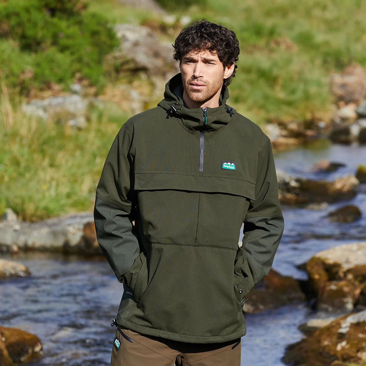 Men's Cambrian Smock Deep Forest - Image 6