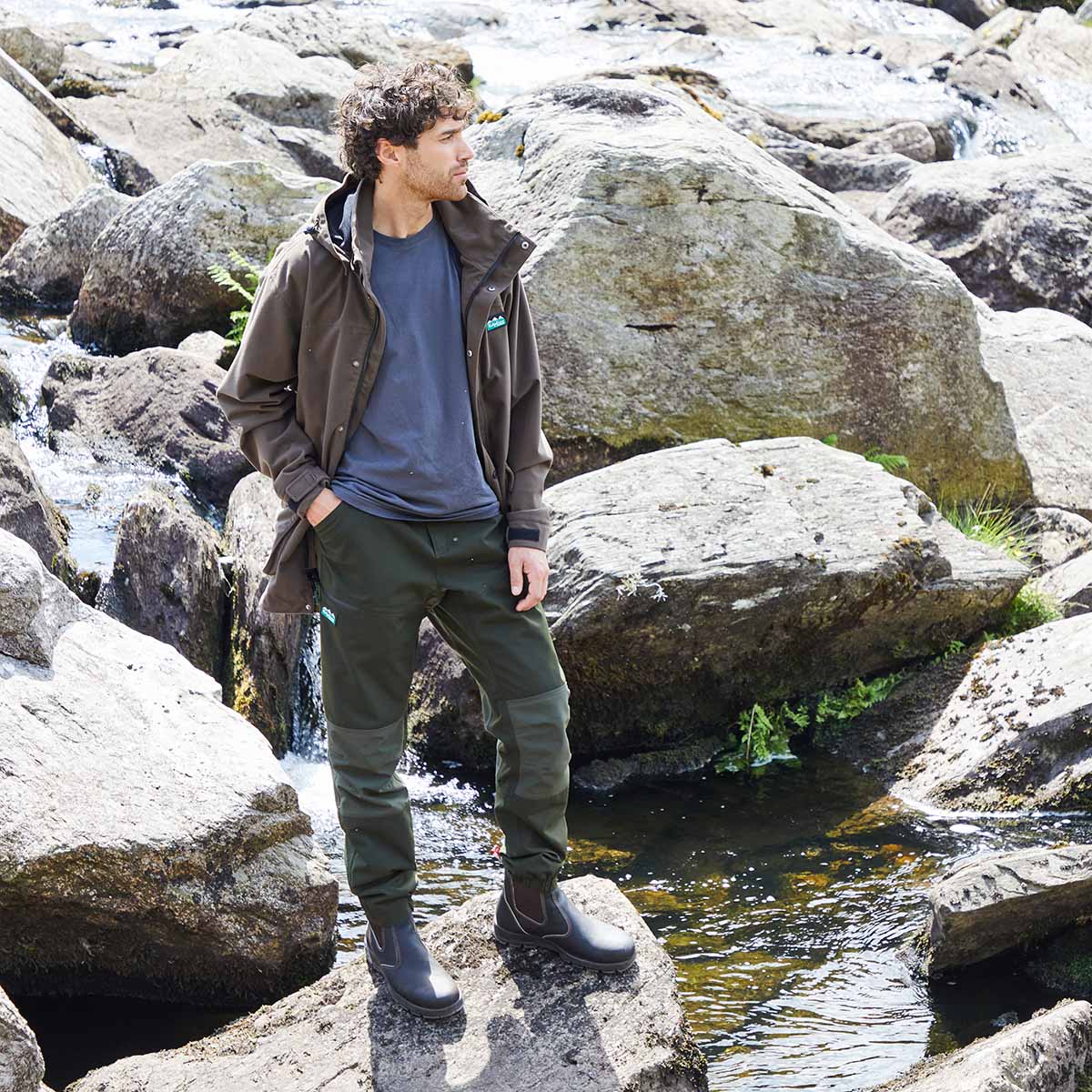 Men's Cambrian Trousers Deep Forest - Image 5