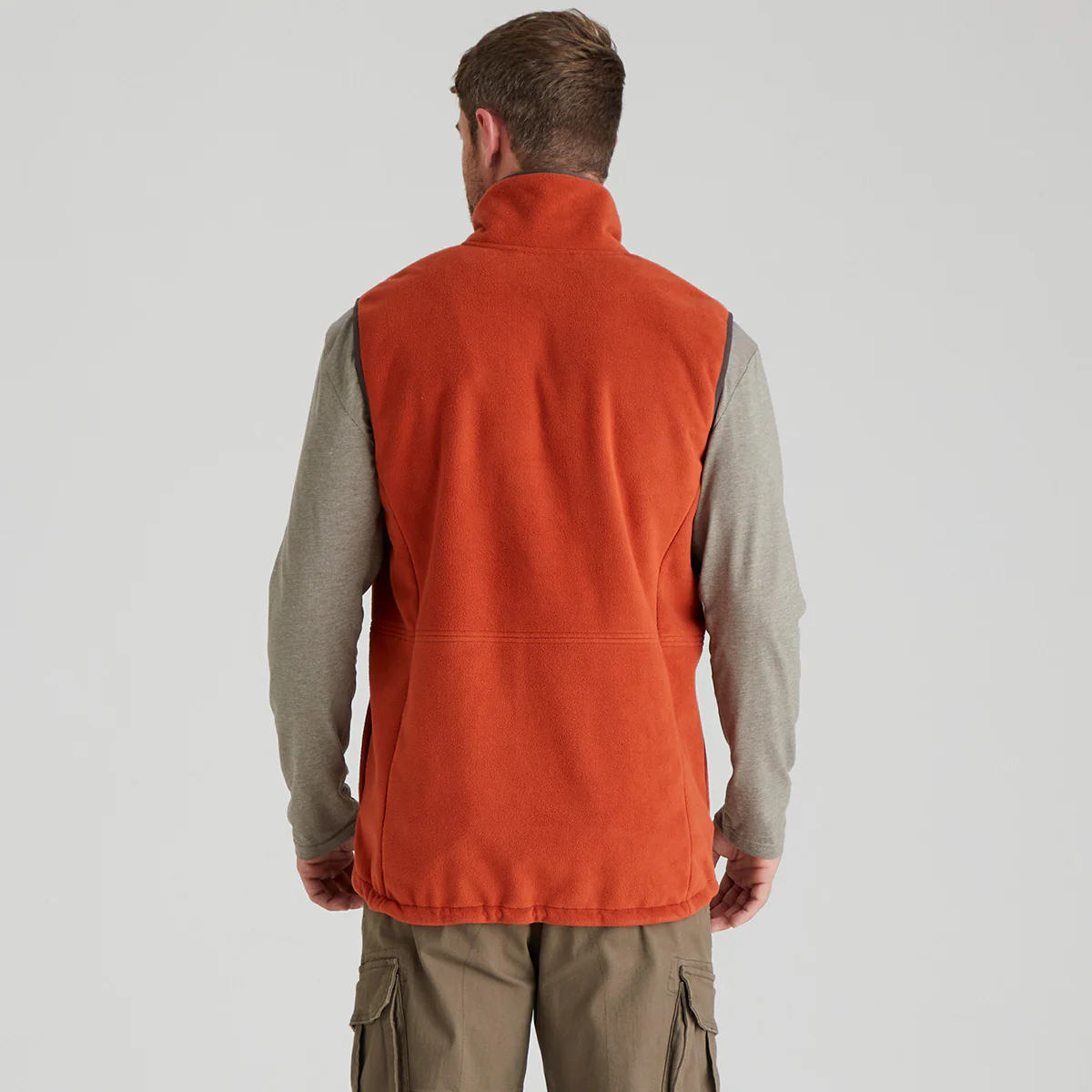 Men's Kodiak Gilet Russet - Image 3