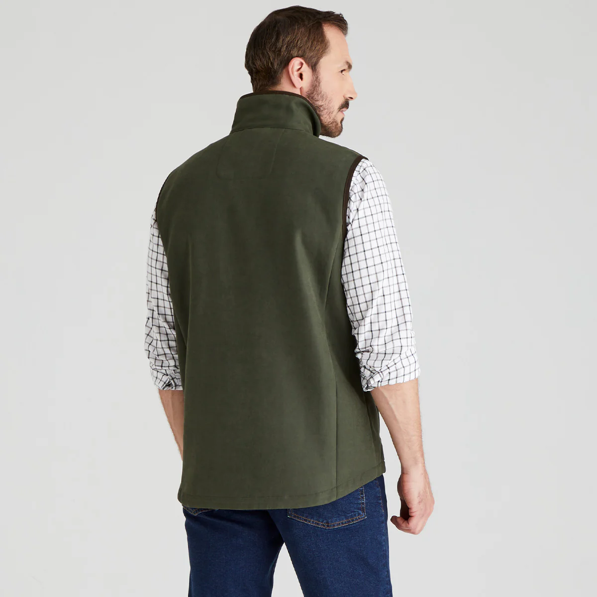 Men's Monarch Gilet Deep Forest - Image 3