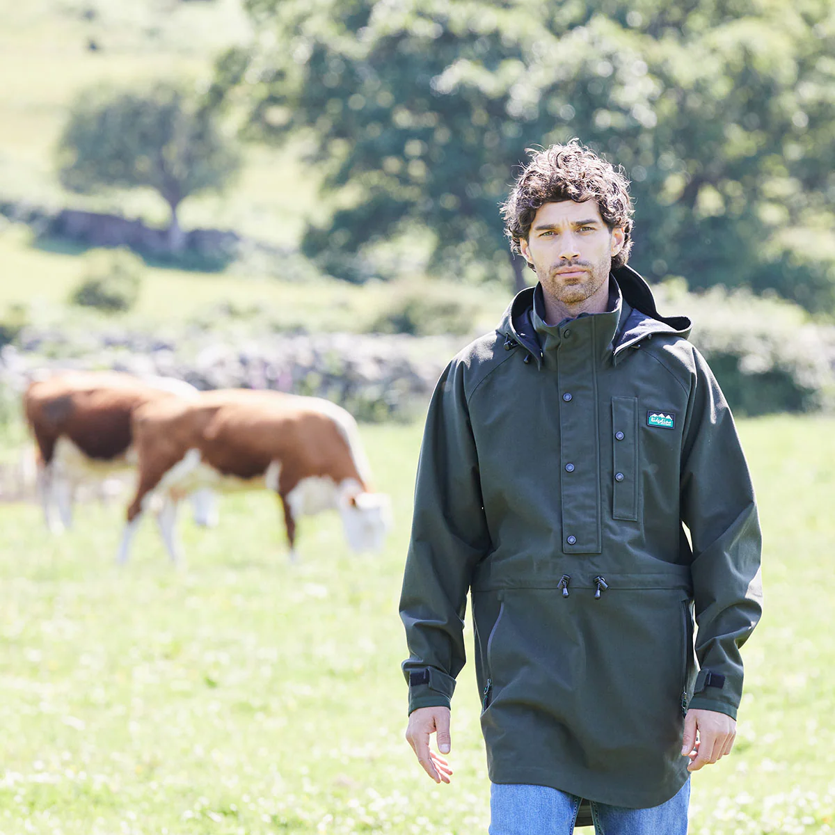 Men's Monsoon Classic Smock Deep Forest (2025) - Image 5