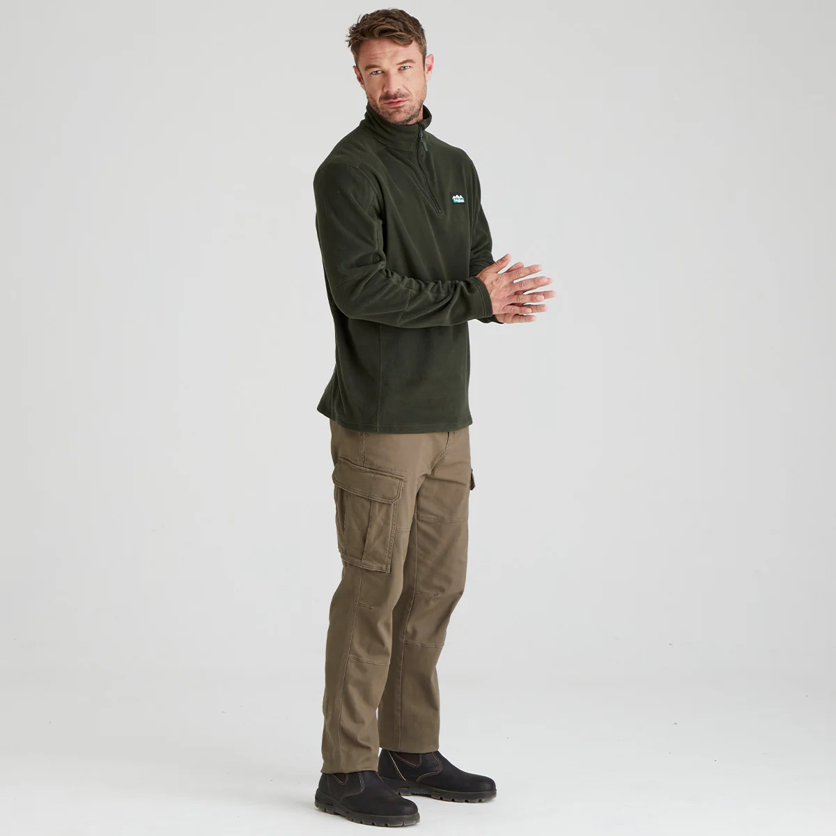 Men's Narvik Fleece Deep Forest - Image 2