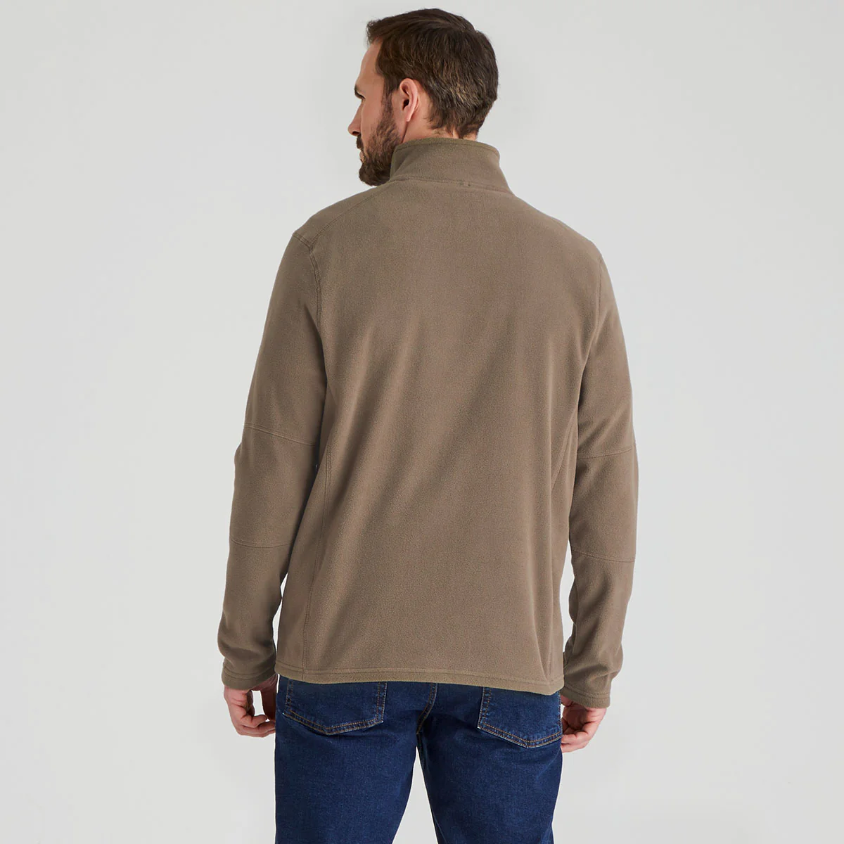 Men's Narvik Fleece Light Bark - Image 3