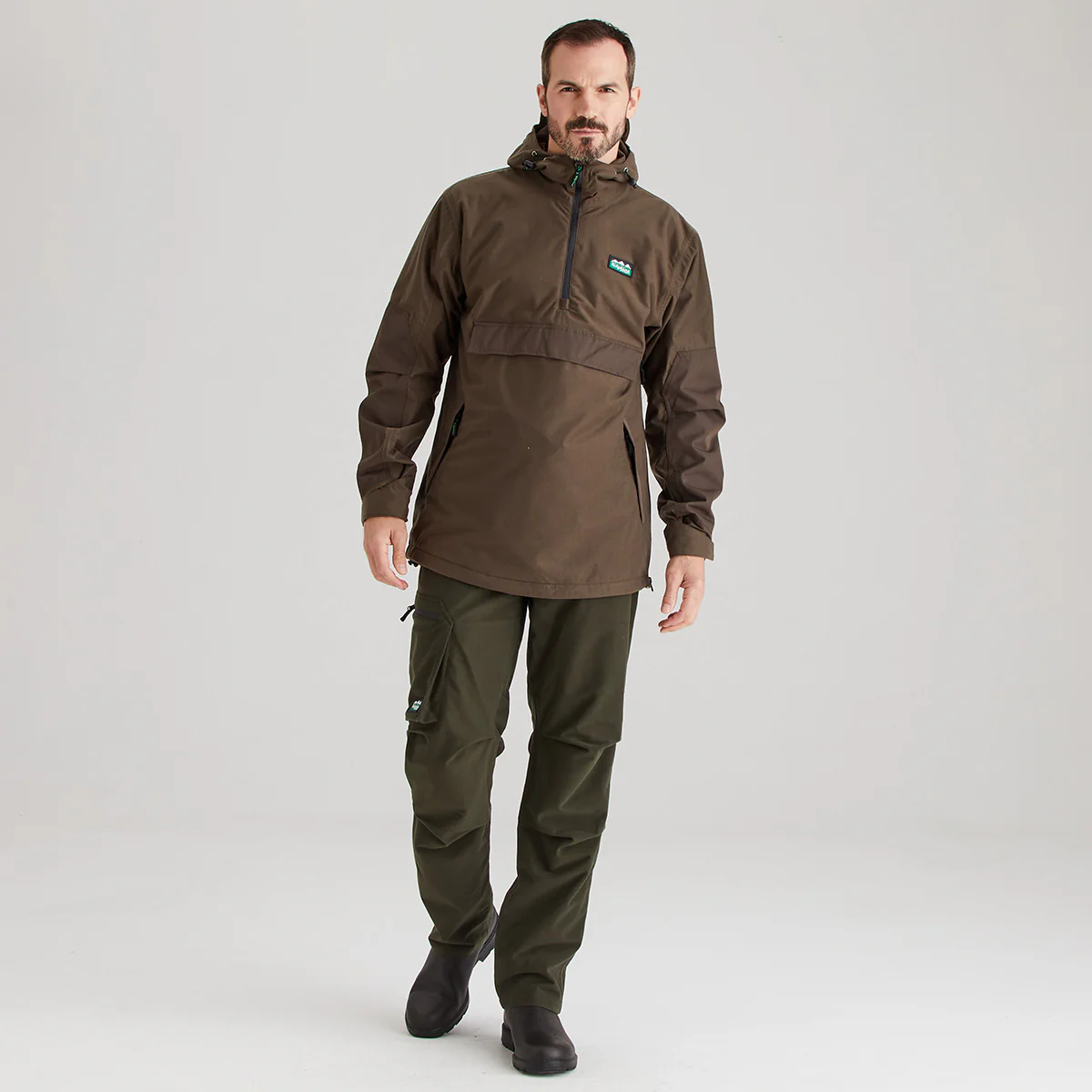 Men's Pintail Ghillie Smock Bark - Image 4