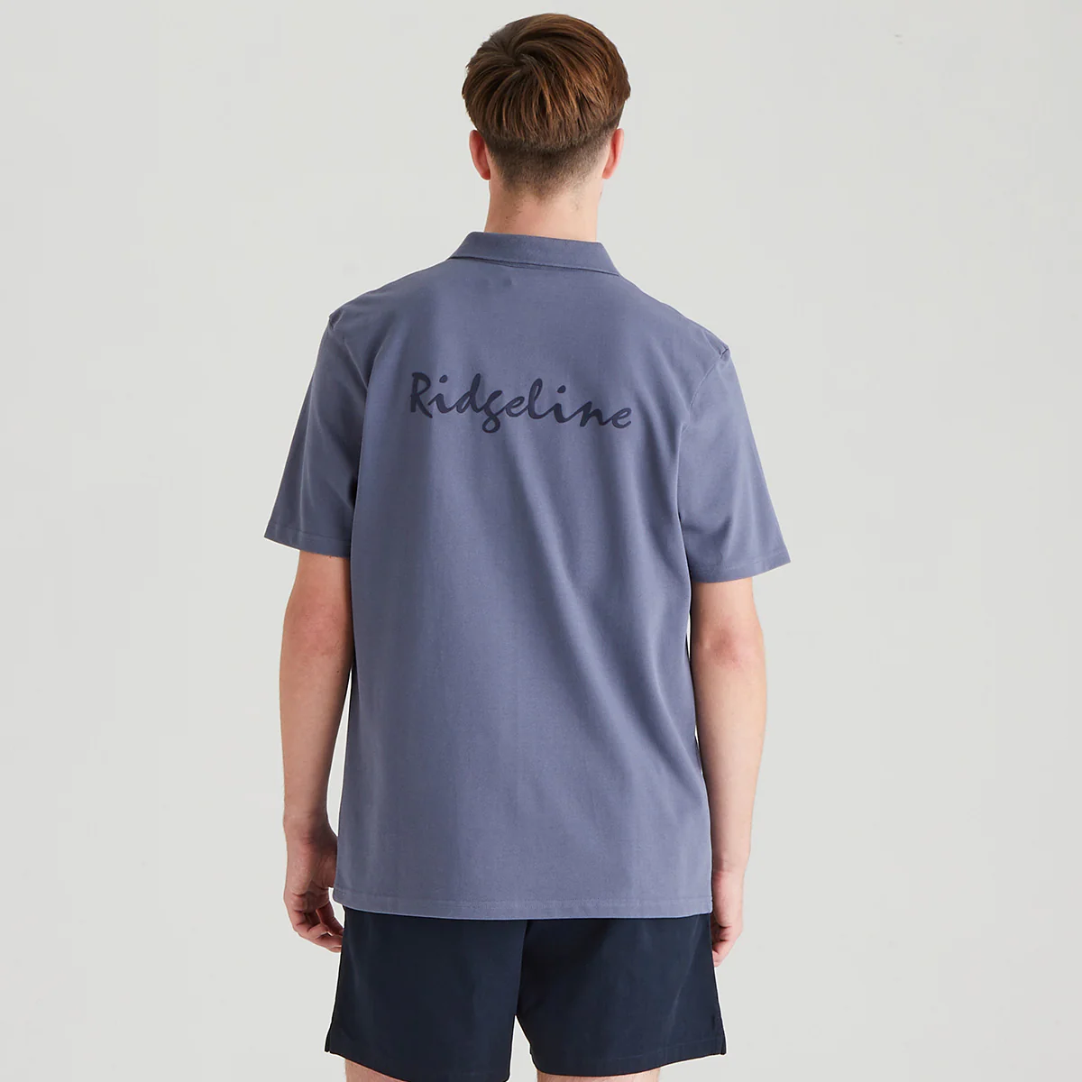 Men's Signature Polo Shirt Storm - Image 3