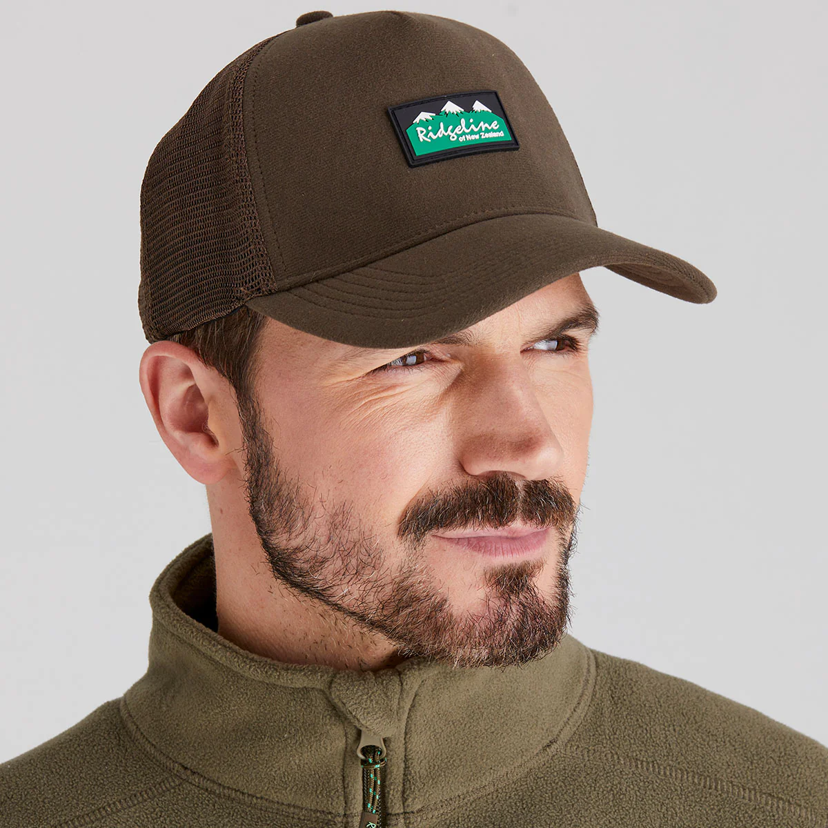 Monsoon Trucker Cap Bark - Image 4