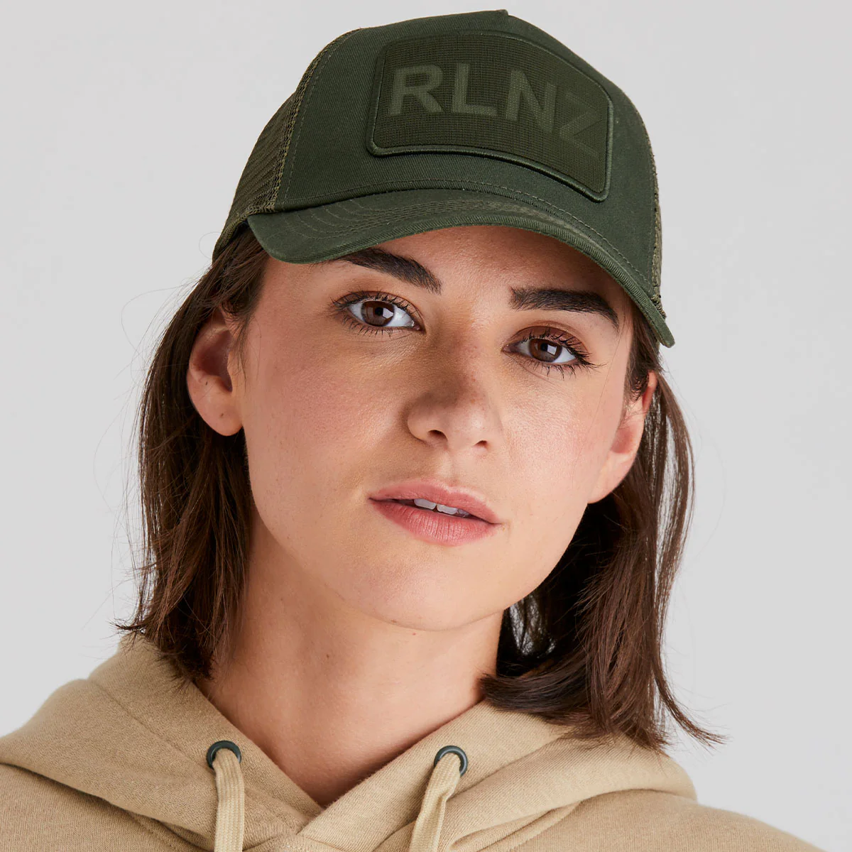 RLNZ Trucker Cap Olive - Image 4
