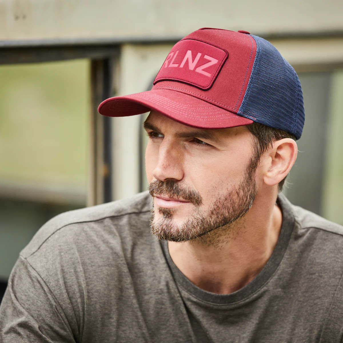 RLNZ Trucker Cap Rhubarb - Image 5