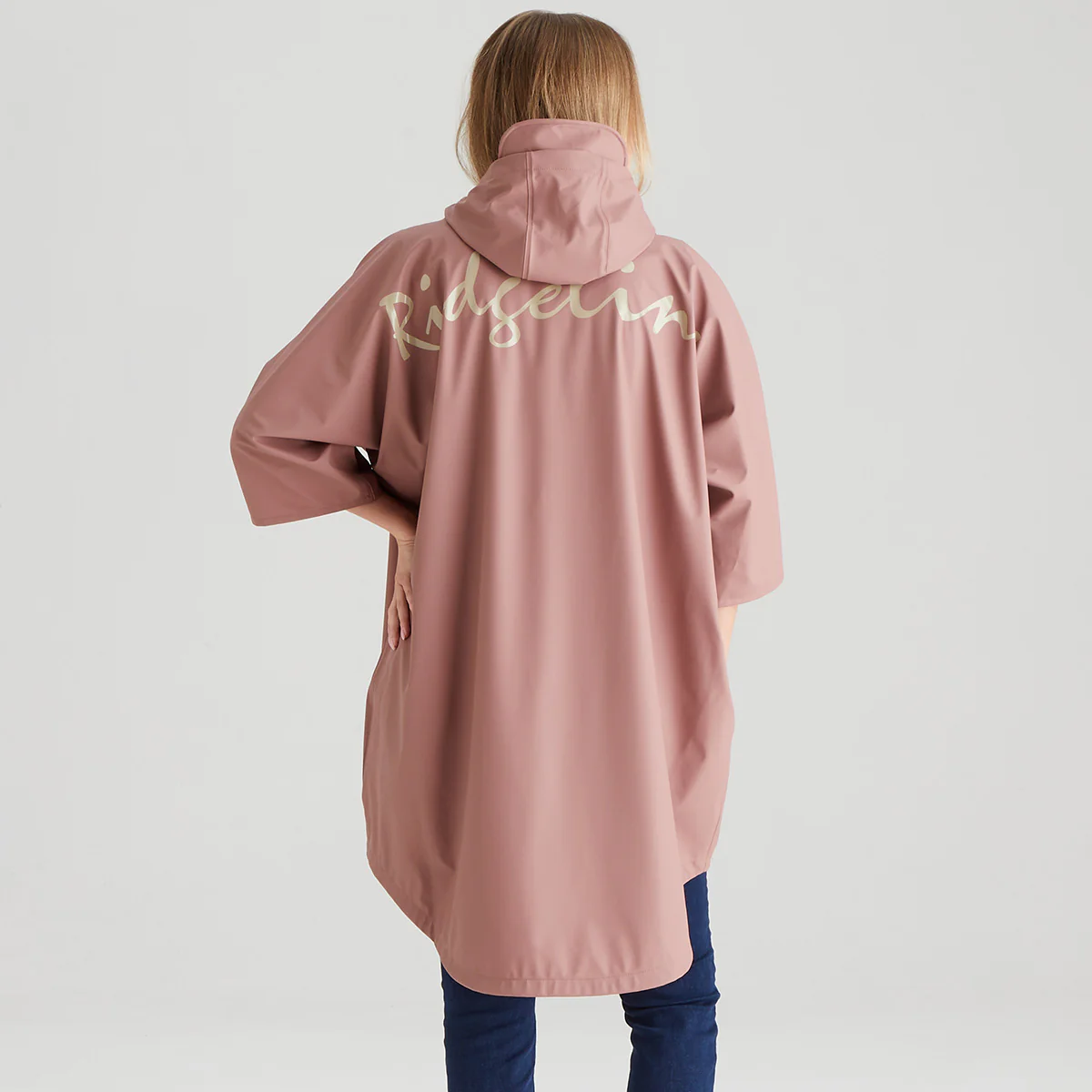 Signature Poncho Dusky Pink - Image 3