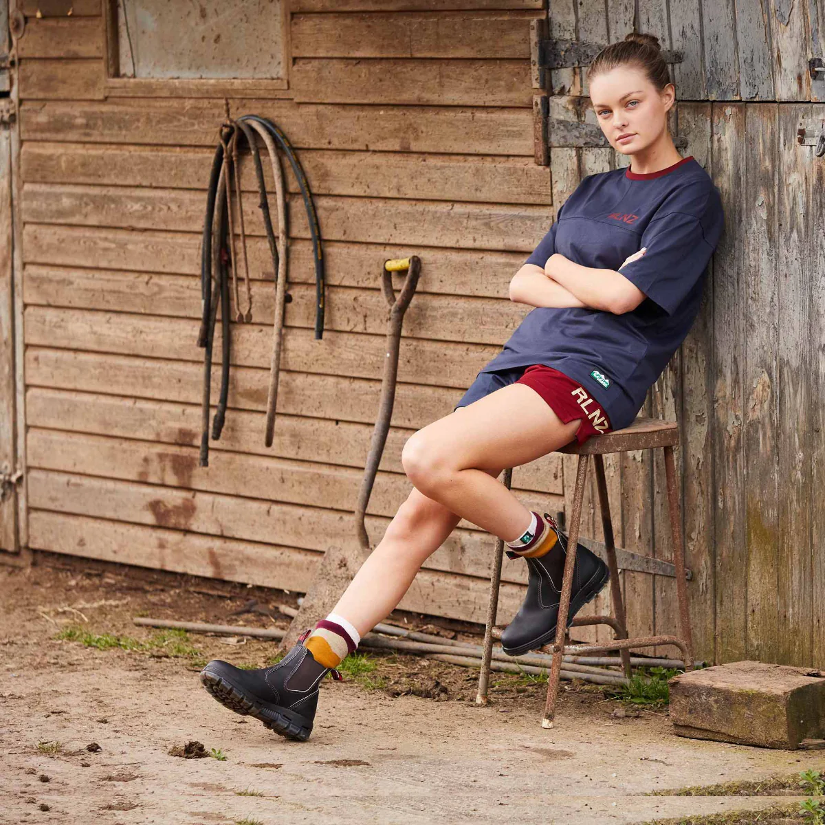 Hose Down T-Shirt Navy - Image 4