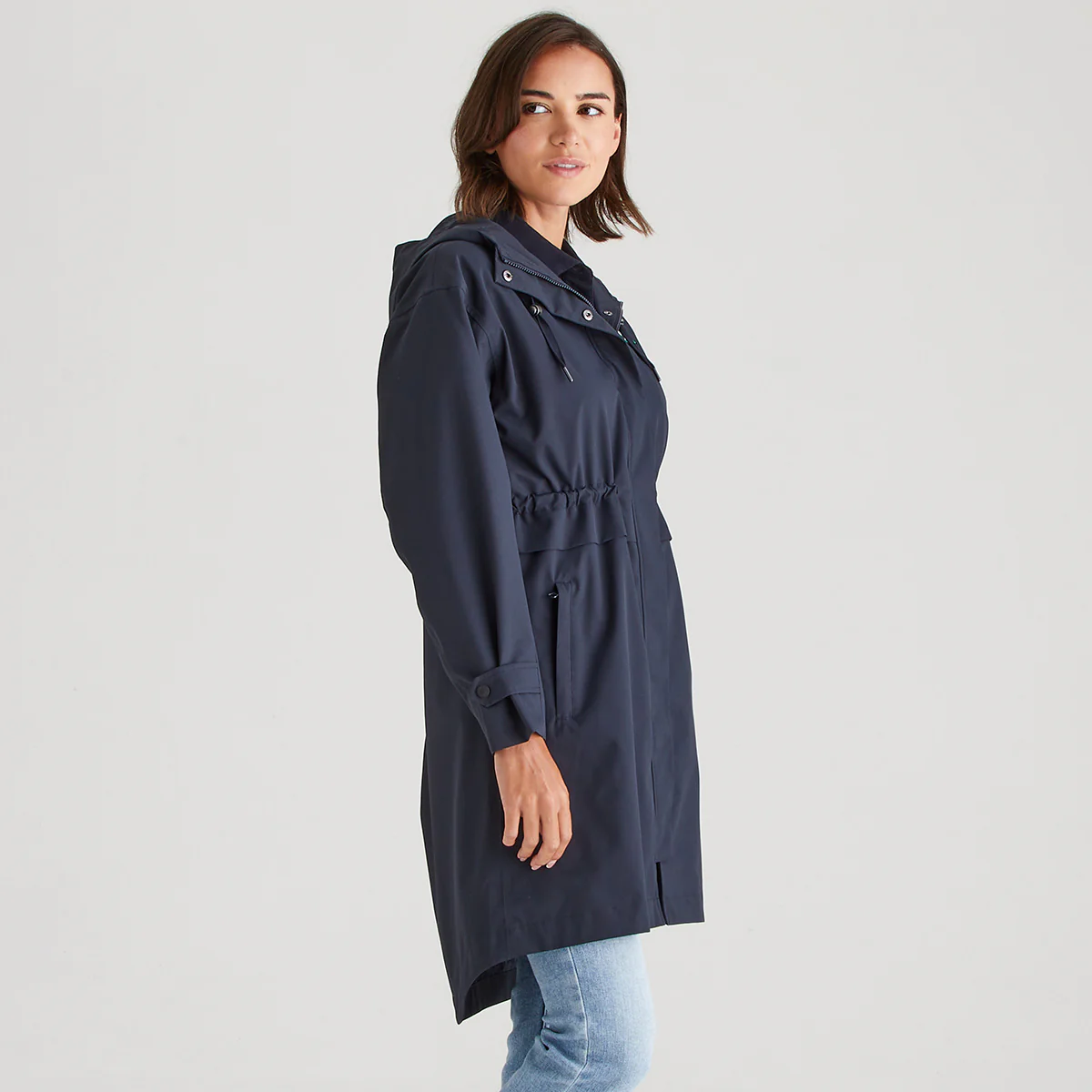 Women's Blakeney Parka Navy - Image 5