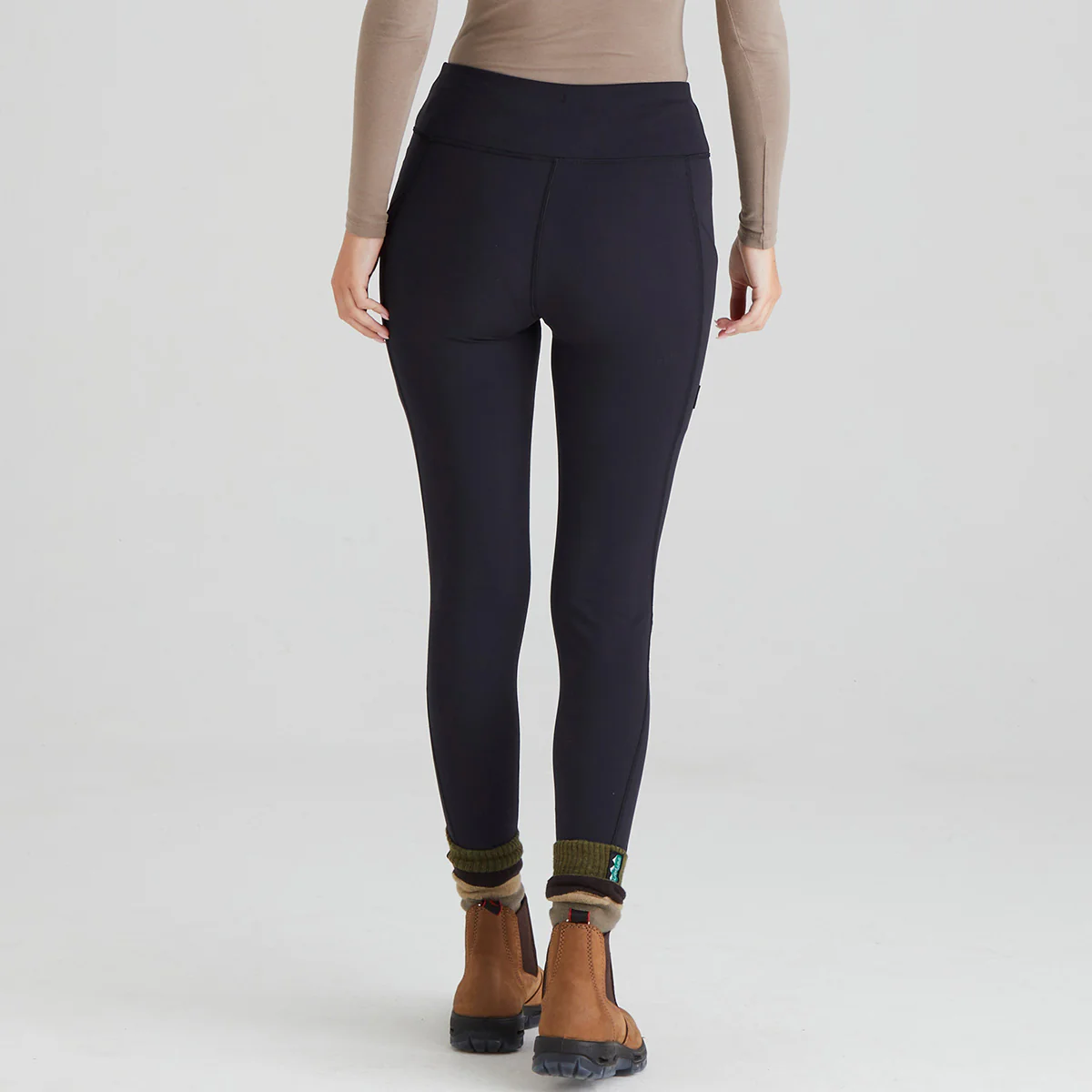 Women's Infinity Leggings Black - Image 4