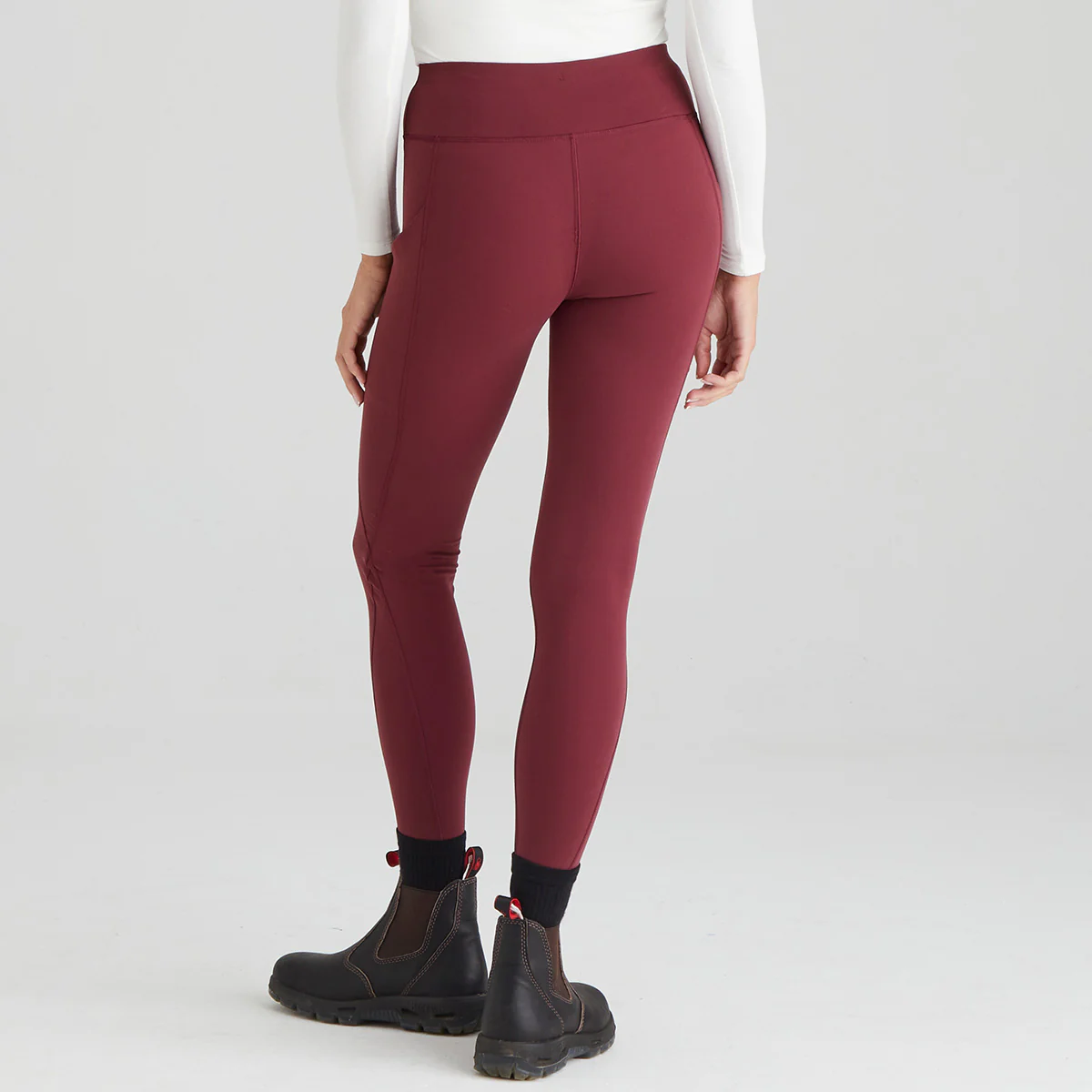 Women's Infinity Leggings Winter Berry - Image 4
