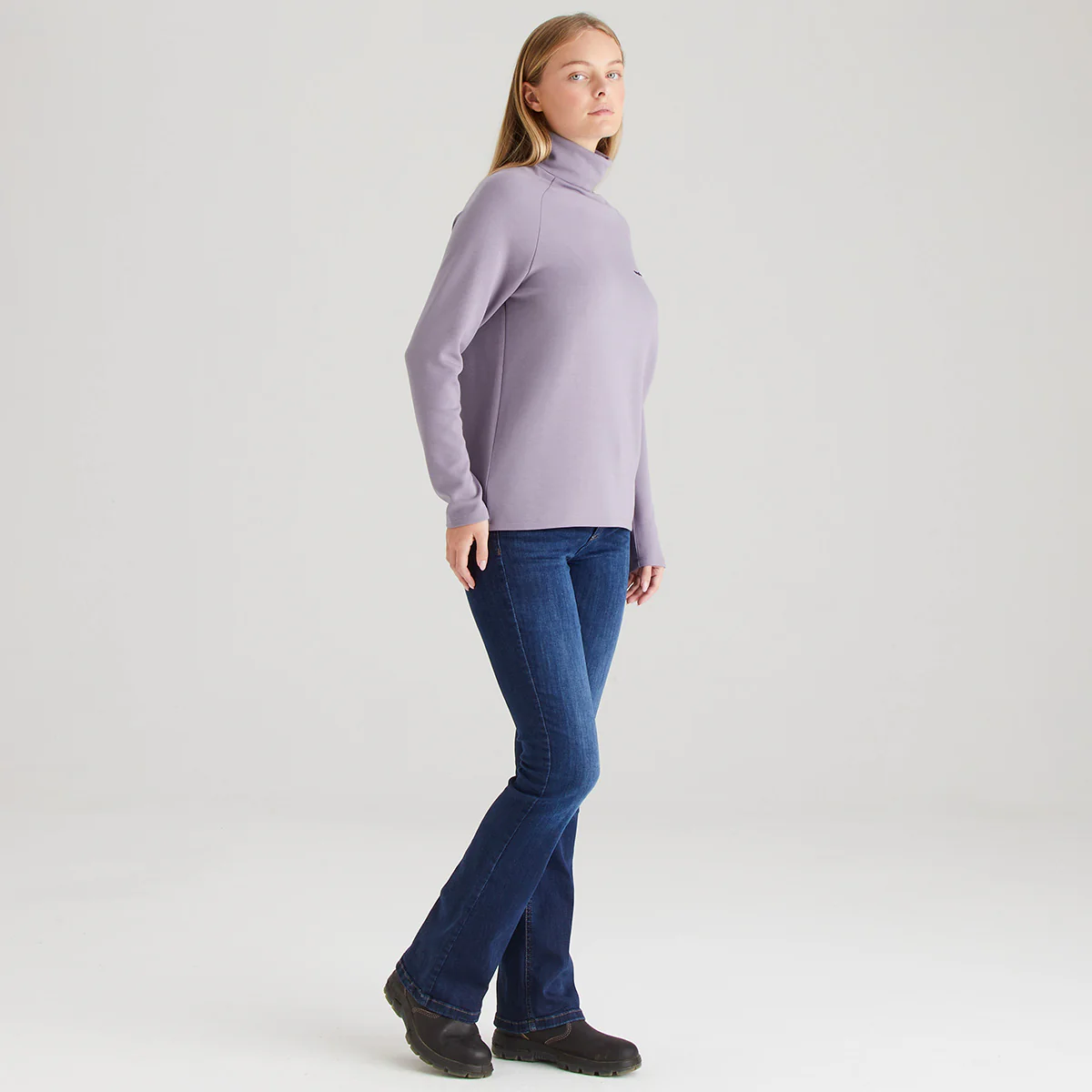 Women's Kelmarsh Top Lilac - Image 2