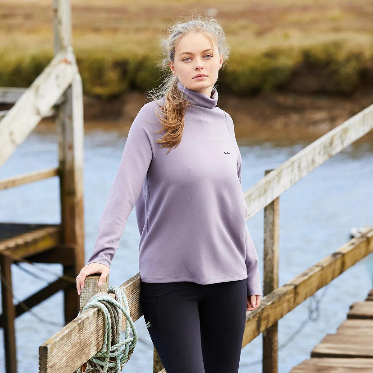 Women's Kelmarsh Top Lilac - Image 7