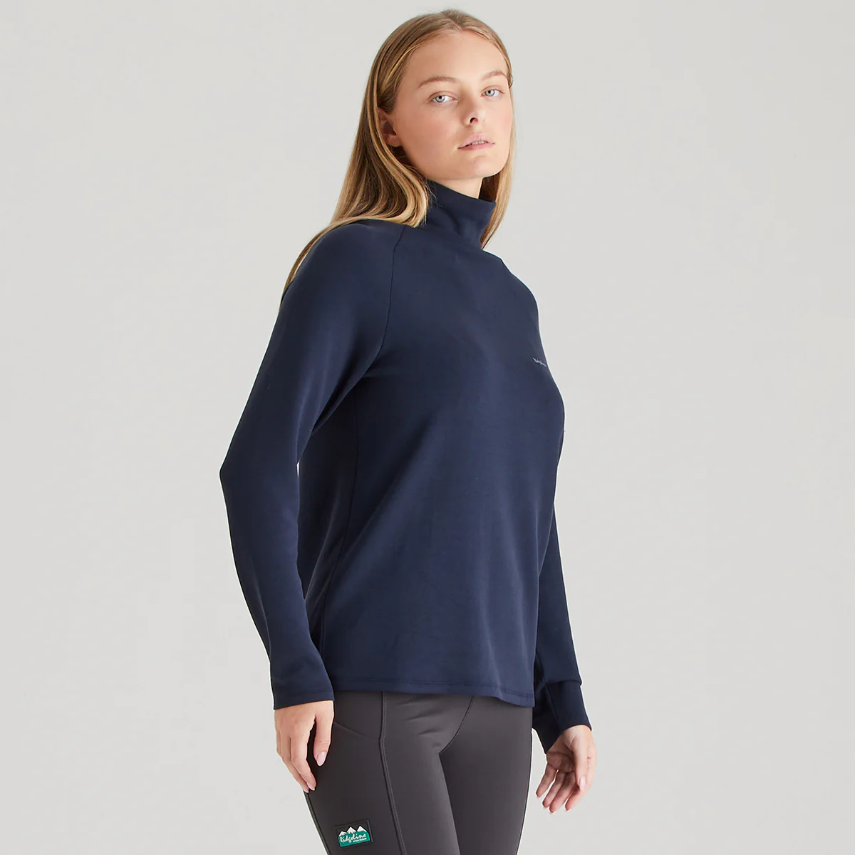 Women's Kelmarsh Top Navy - Image 5