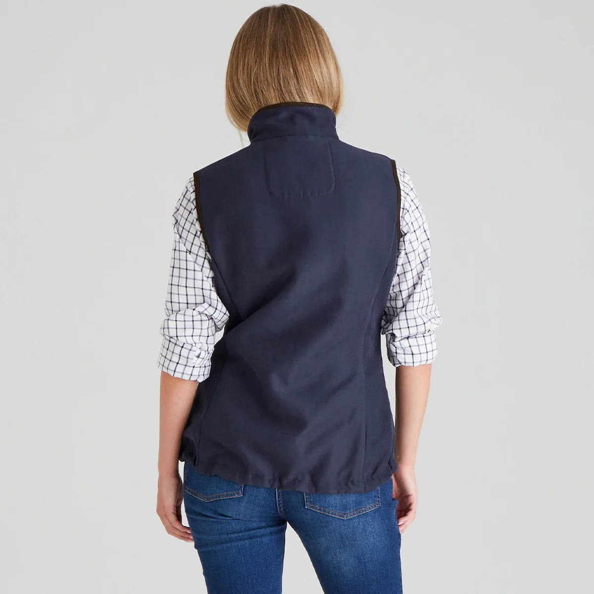 Women's Monarch Gilet Navy - Image 3