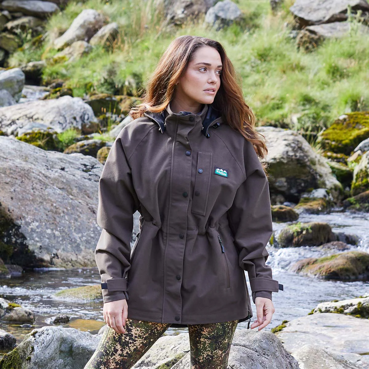 Women's Monsoon Classic Jacket Bark (2025) - Image 6