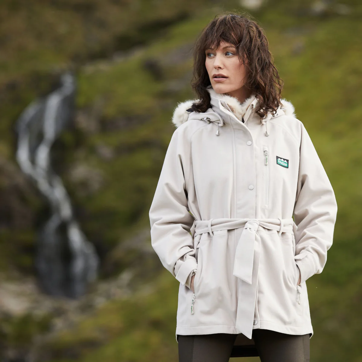 Women's Monsoon Nordic Jacket Mushroom - Image 6