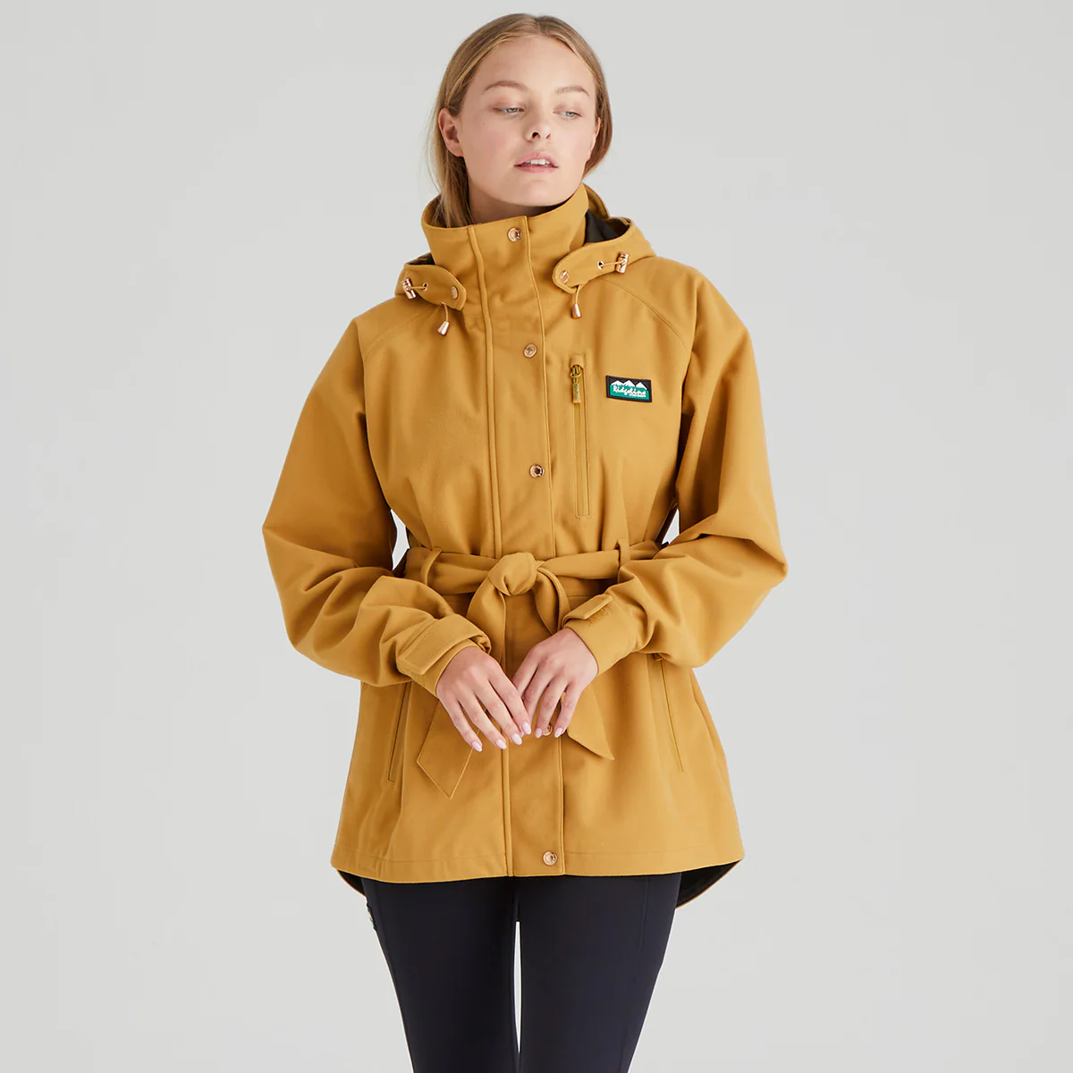 Women's Monsoon Nordic Jacket Ochre - Image 5