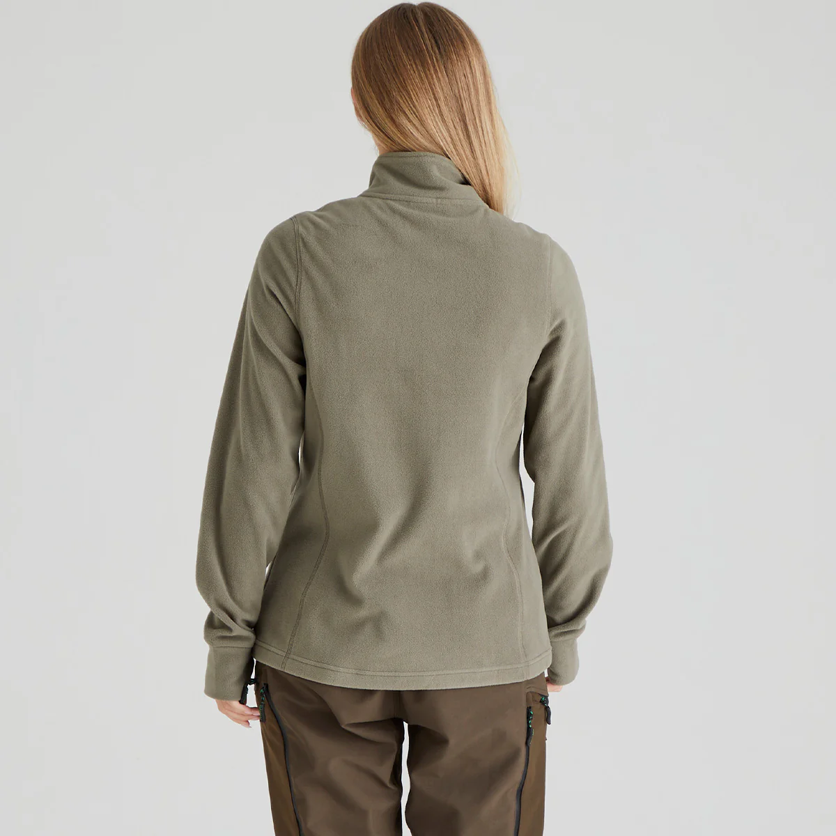 Women's Narvik Fleece Smokey Olive - Image 3