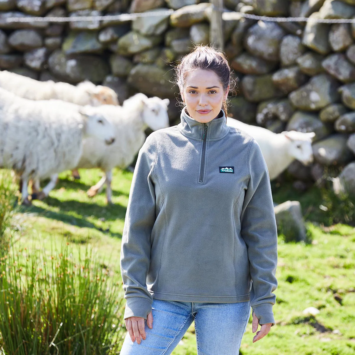 Women's Narvik Fleece Smokey Olive - Image 4